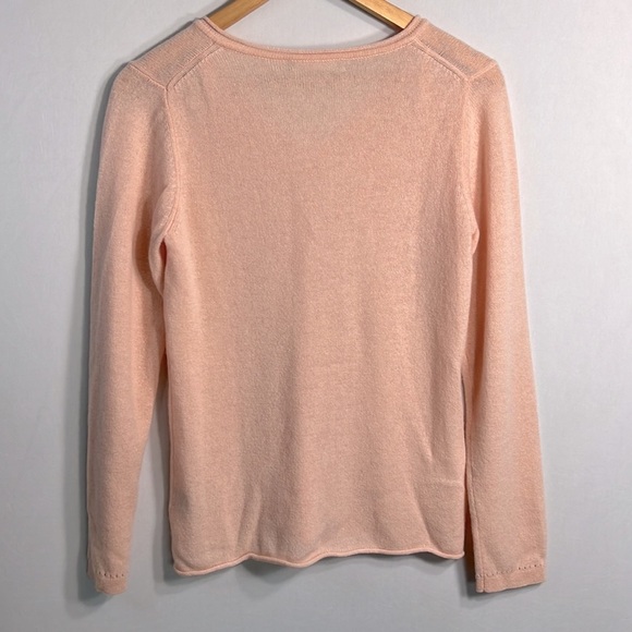 Hannah Rose Cashmere V-Neck Sweater S/P NWOT - Picture 6 of 6